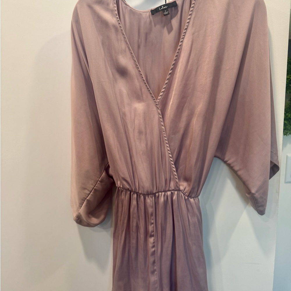 Lulu's Mauve Wrap Dress